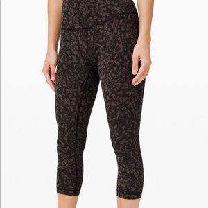 Lululemon Wunder Under Crop (High Rise) 21" *FLux